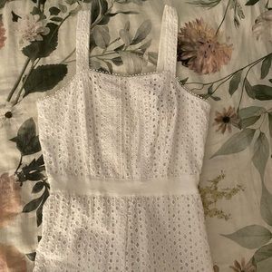 White Summer Romper